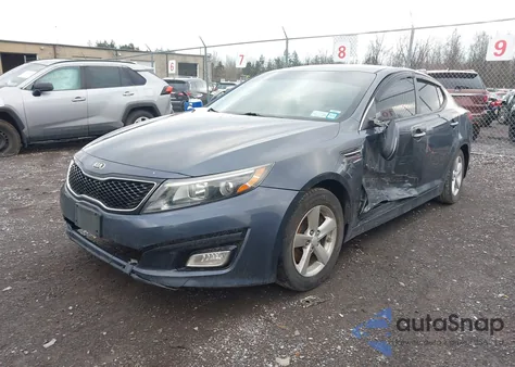2015 Kia Optima Lx из США, поврежденный, VIN KNAGM4A77F5564260